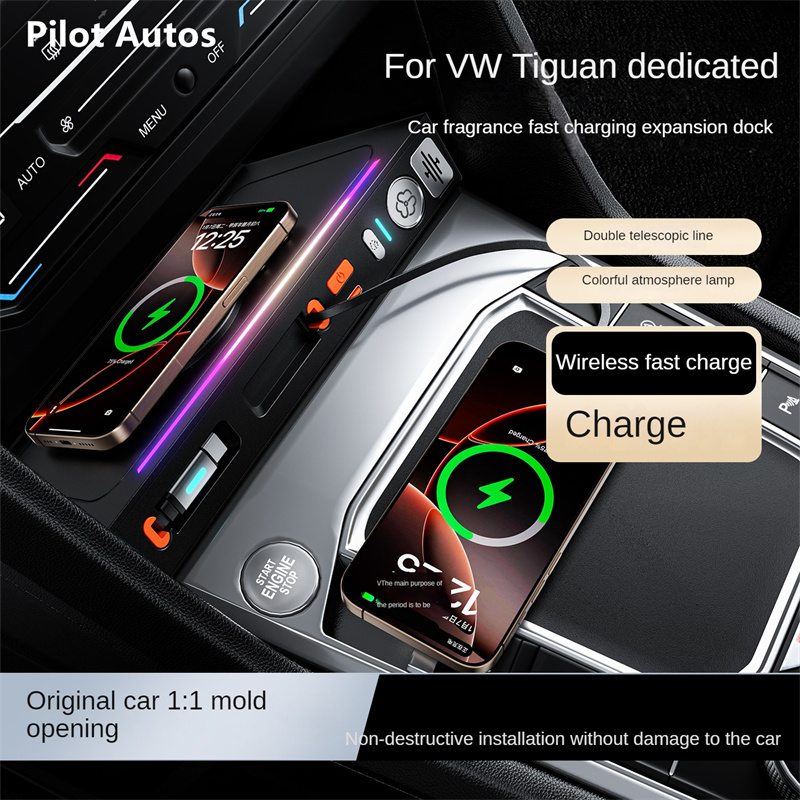 Car Fast Charger 130W Docking  - Car Air Freshener recension och pris