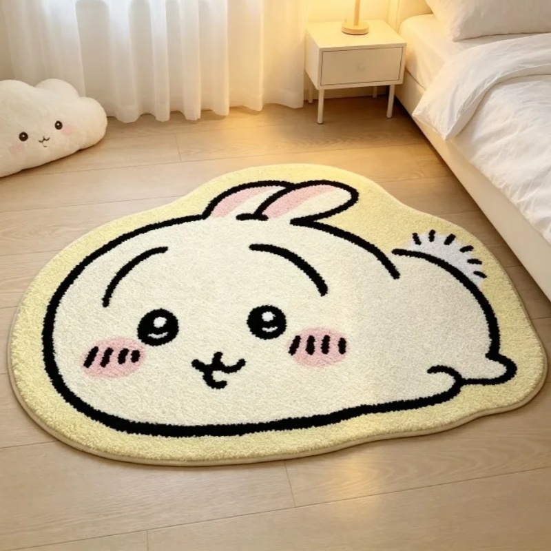 -Chiikawa Cartoon Rug Anime Ha - Car Floor Mat recension och pris
