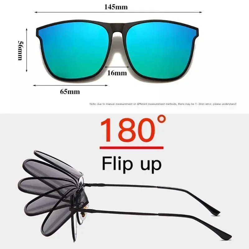 1Pc Polarized Clip On Sunglass - Car Mirror recension och pris