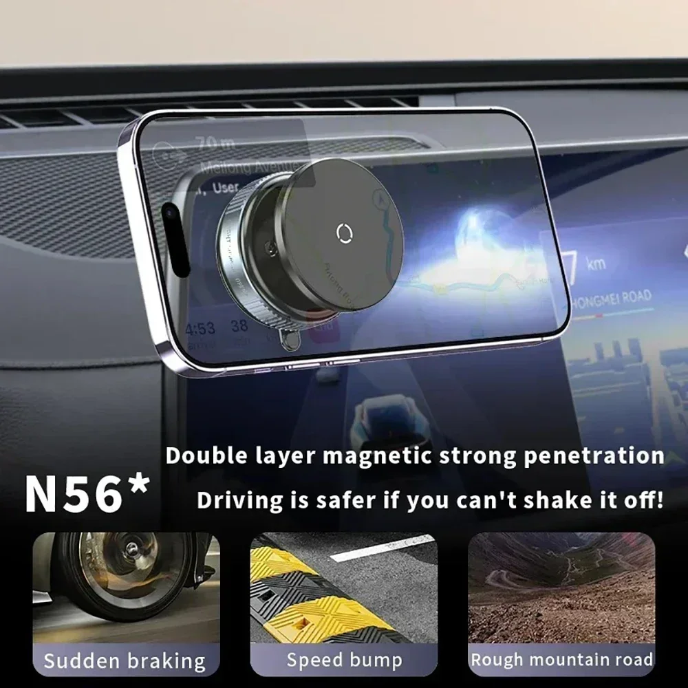 Multi-functional Magnetic Phon - Car Mirror recension och pris