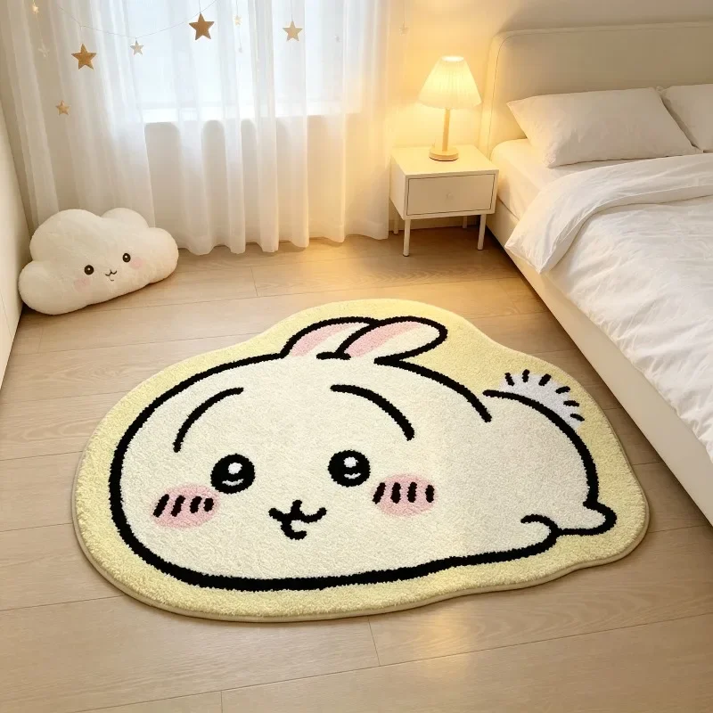 -Chiikawa Cartoon Rug Anime Ha - Car Floor Mat recension och pris