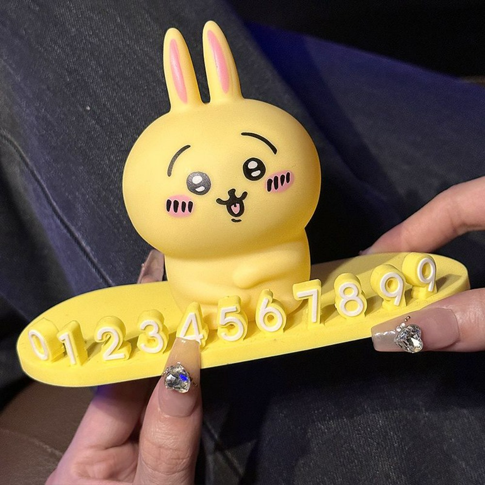 2026 Chiikawa Parking Number P - Car Accessories Japanese recension och pris