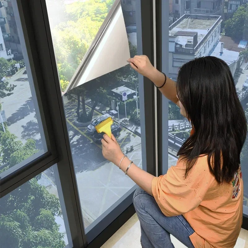 House Window Privacy Film Adhe - Car Mirror recension och pris