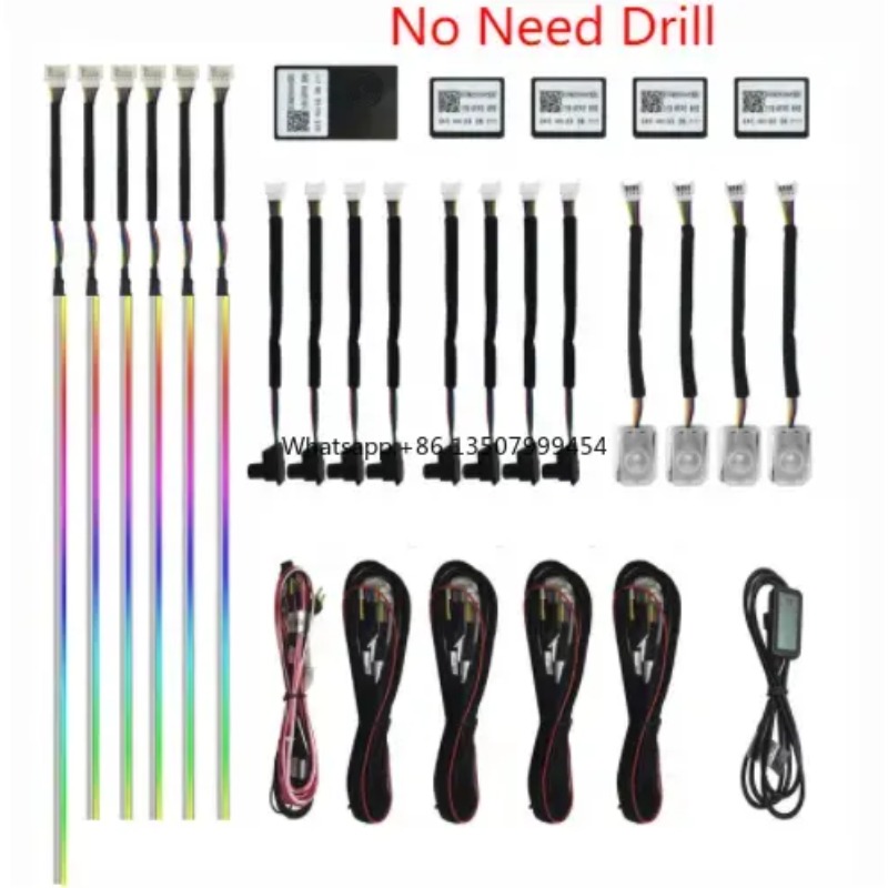 A80 64-Color LED Ambient Light - Car Led Light recension och pris