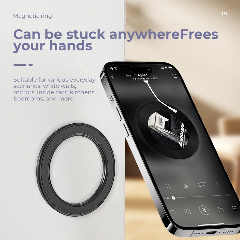 For Magsafe Strong Magnetic Ri - Car Phone Holder recension och pris