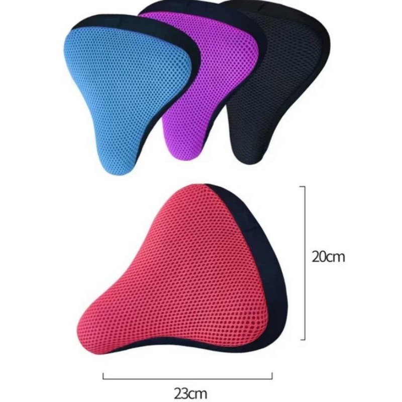 1PC 3D Soft Silicone Bike Seat - Car Seat Cover recension och pris